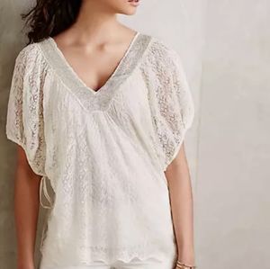 Anthropologie Knitted & Knotted Cille Top